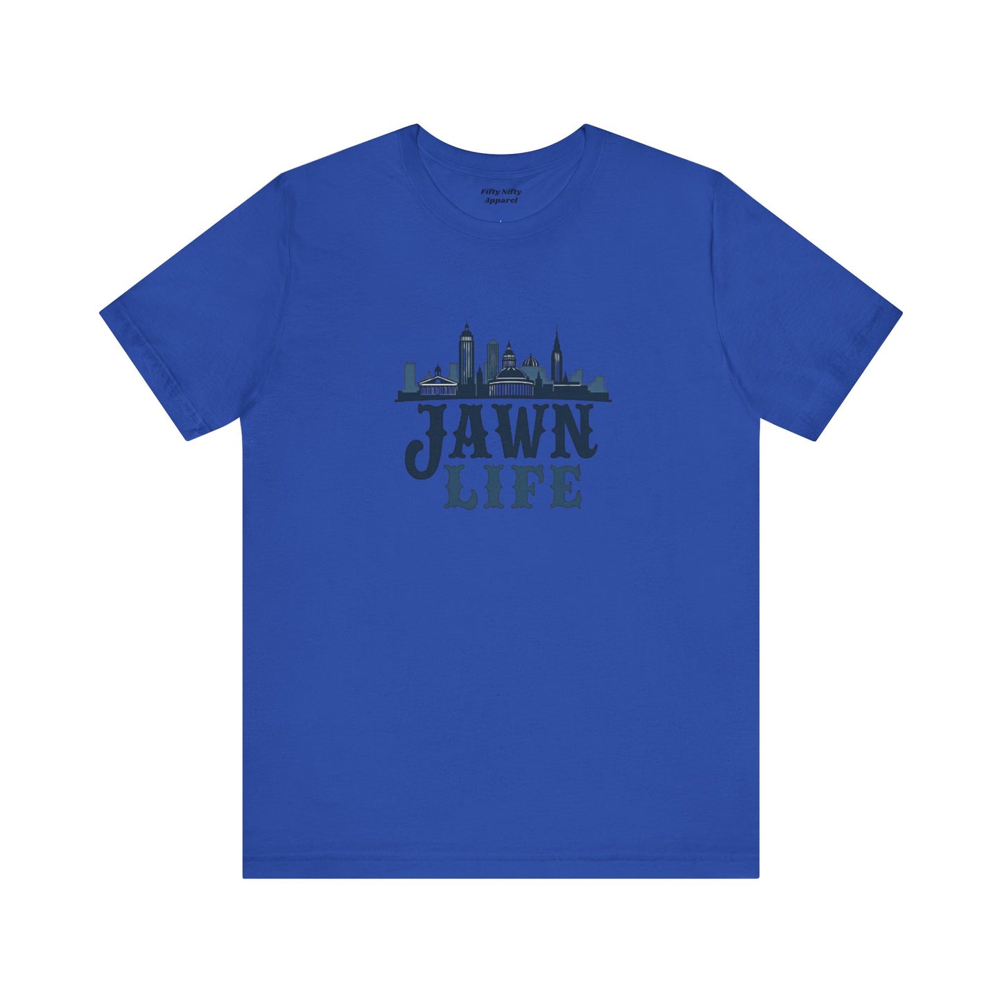 Jawn Life Unisex Jersey Tee - City Skyline Graphic Tee for Urban Style