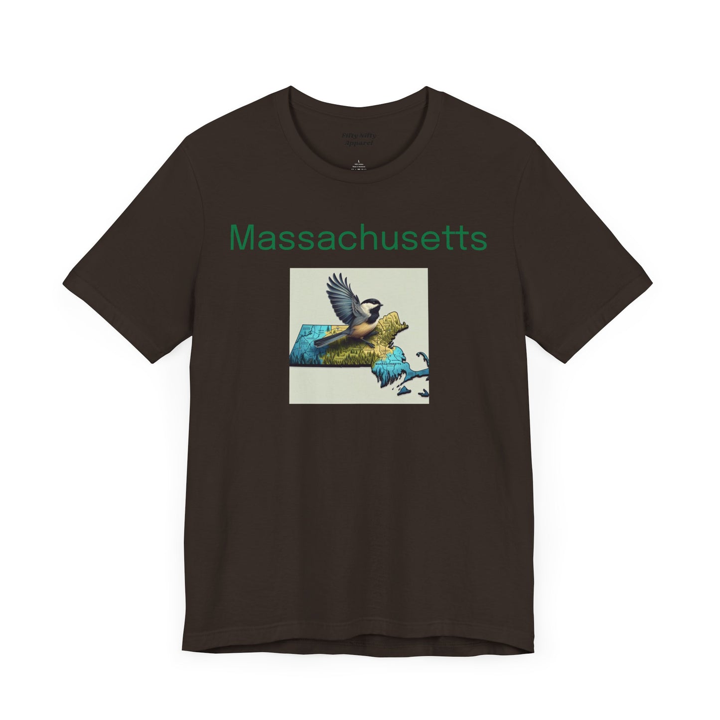 Massachusetts Unisex Jersey Tee - Perfect for State Pride