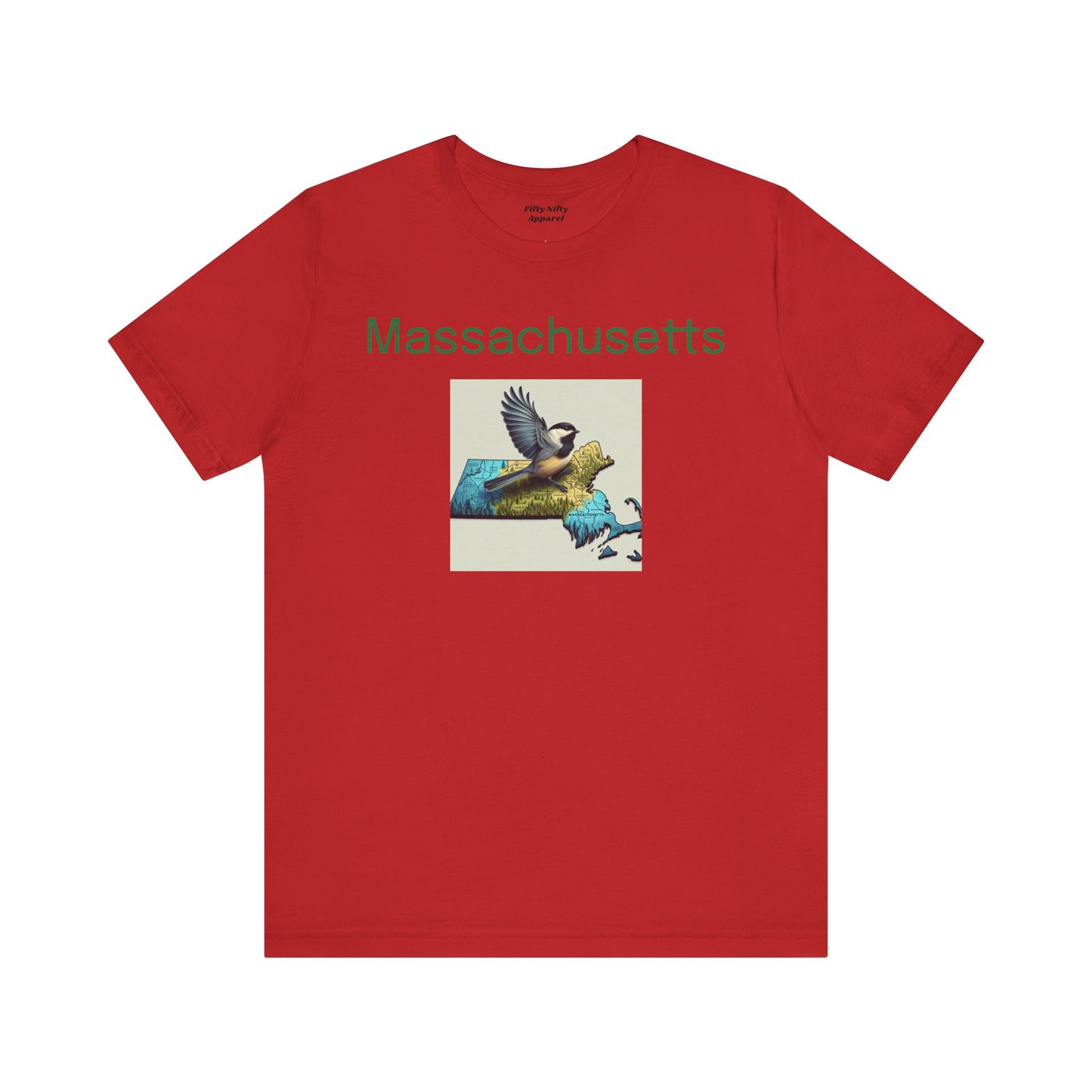 Massachusetts Unisex Jersey Tee - Perfect for State Pride