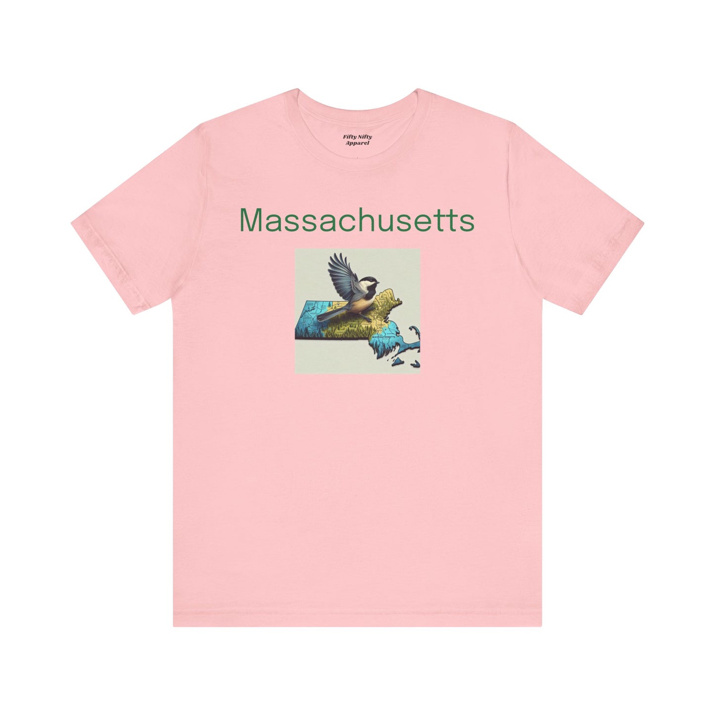 Massachusetts Unisex Jersey Tee - Perfect for State Pride