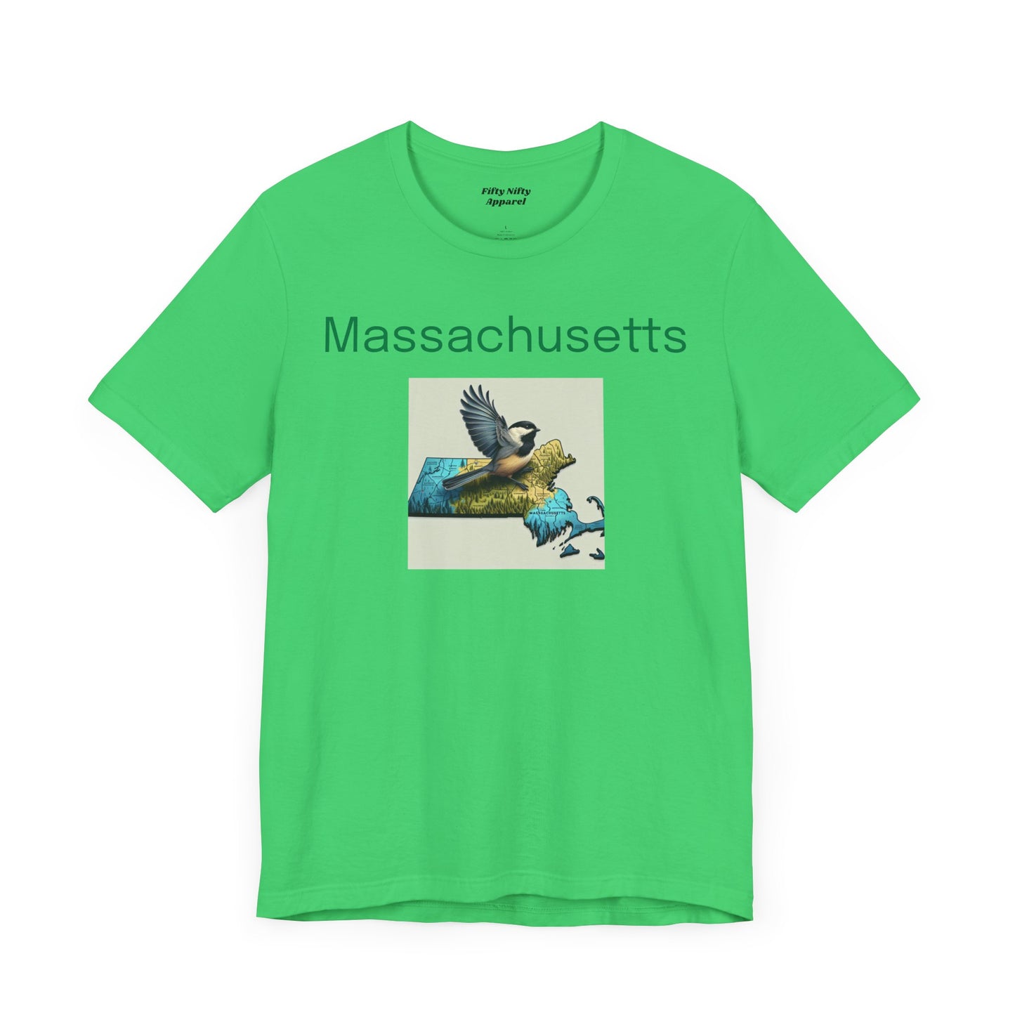 Massachusetts Unisex Jersey Tee - Perfect for State Pride