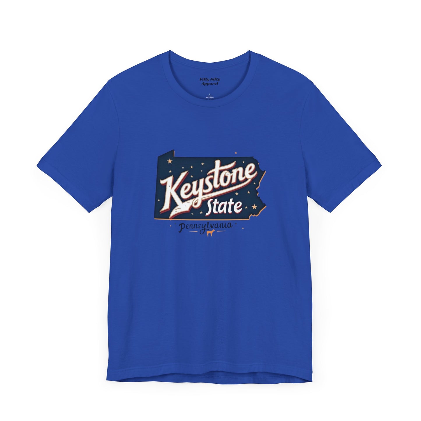 Keystone State Unisex Jersey Tee - Vintage Pennsylvania Design