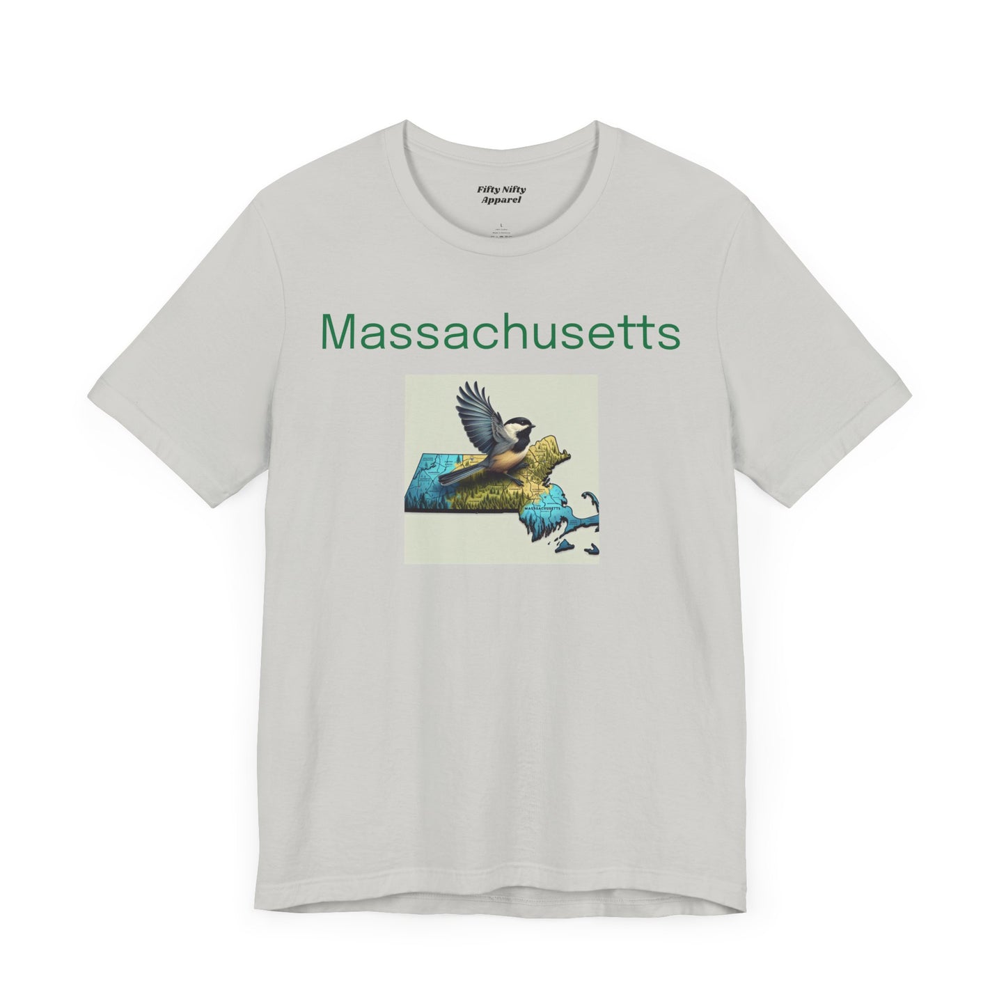 Massachusetts Unisex Jersey Tee - Perfect for State Pride
