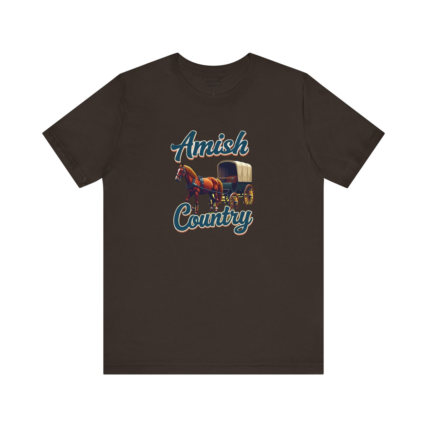Amish Country Unisex Jersey Style T-Shirt
