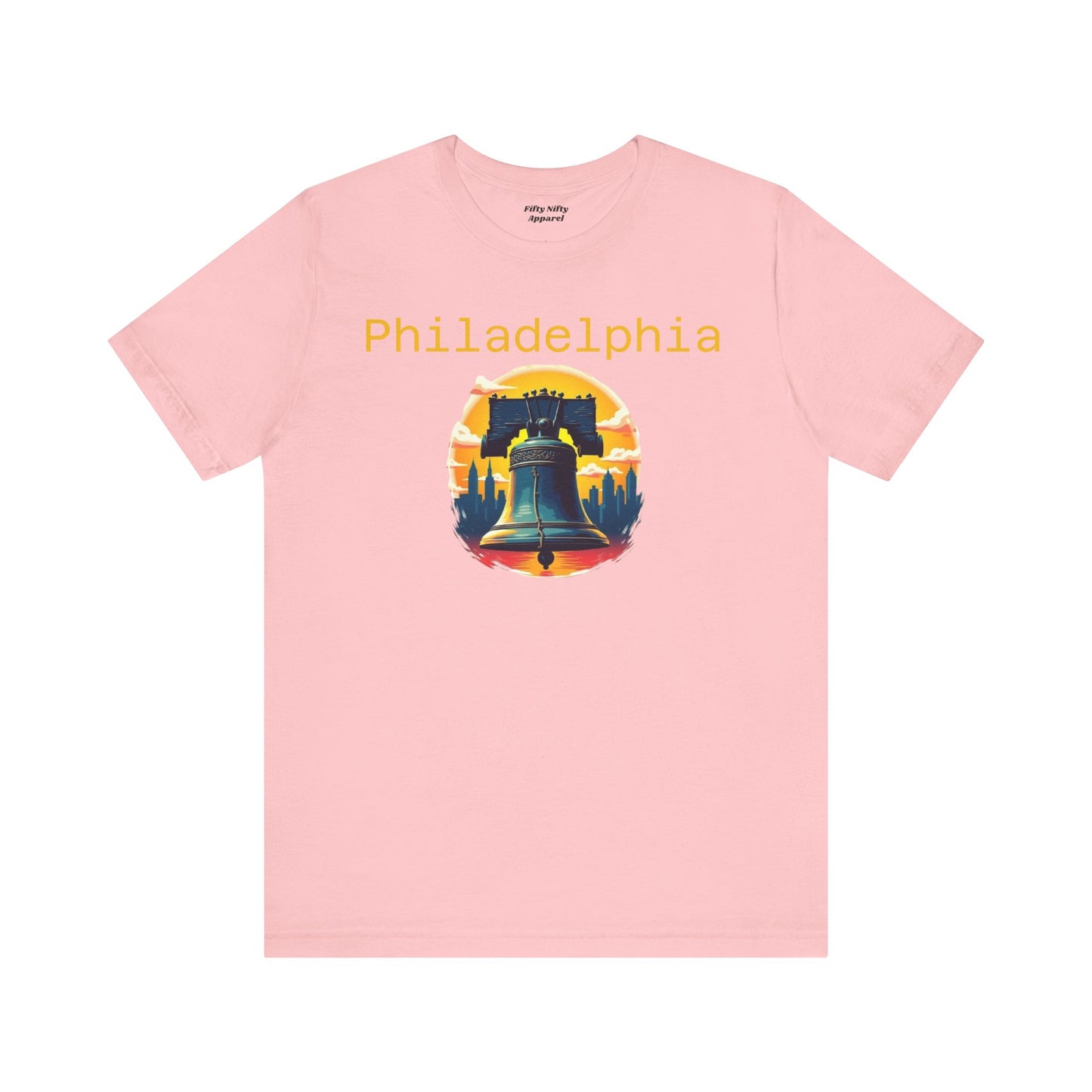Philadelphia Tee - Unisex Jersey Short Sleeve with Liberty Bell Design