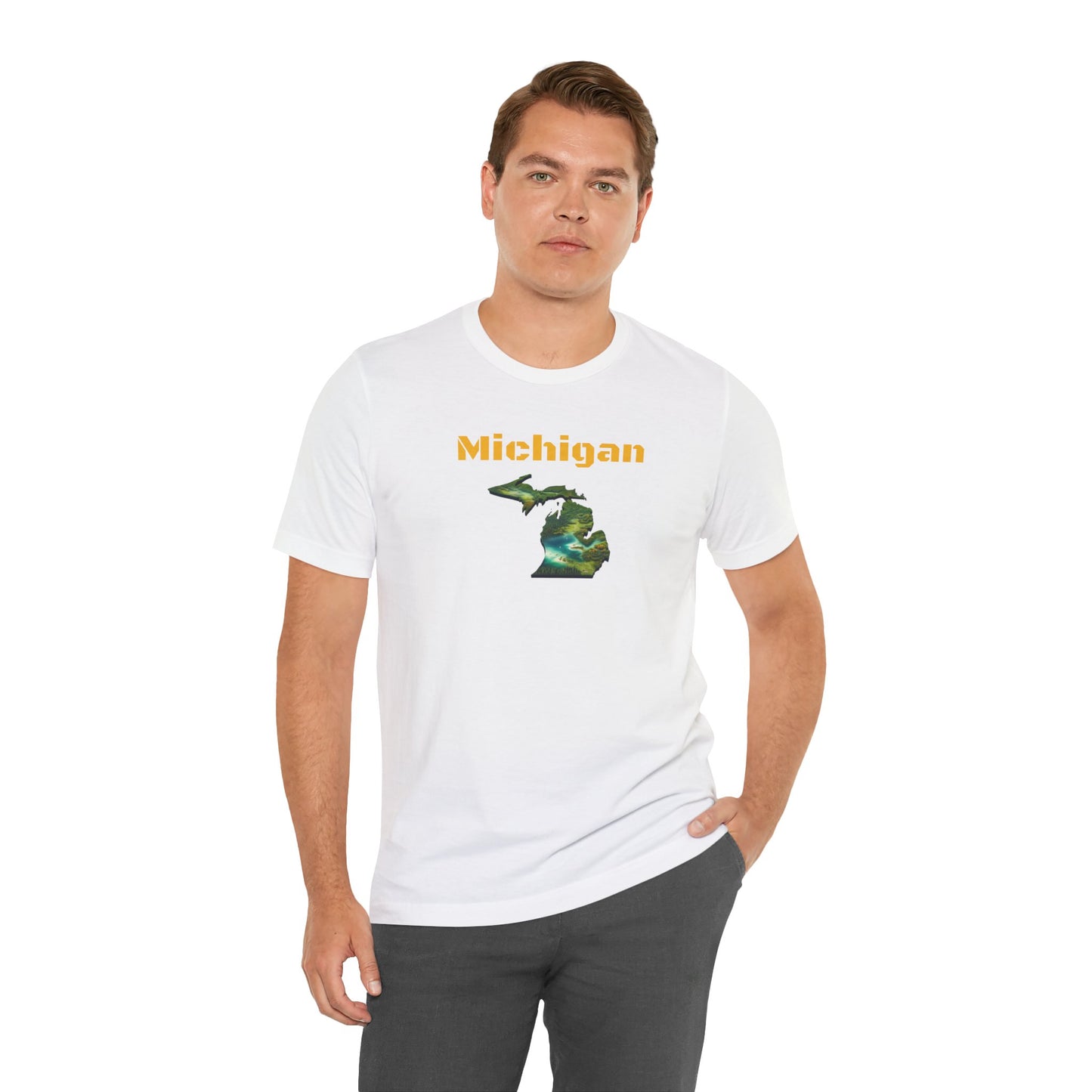Michigan Pride Unisex Short Sleeve Tee