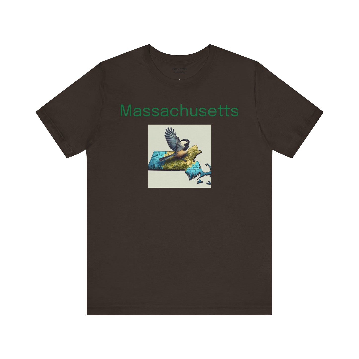 Massachusetts Unisex Jersey Tee - Perfect for State Pride