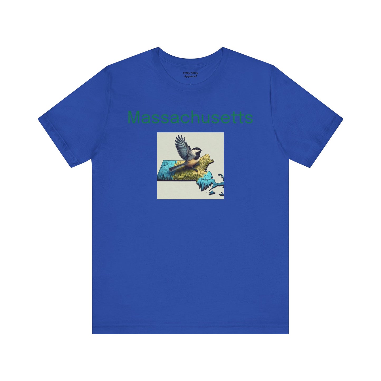 Massachusetts Unisex Jersey Tee - Perfect for State Pride