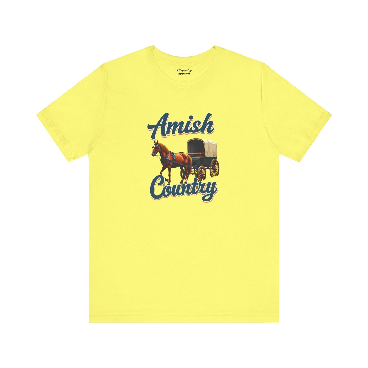 Amish Country Unisex Jersey Style T-Shirt
