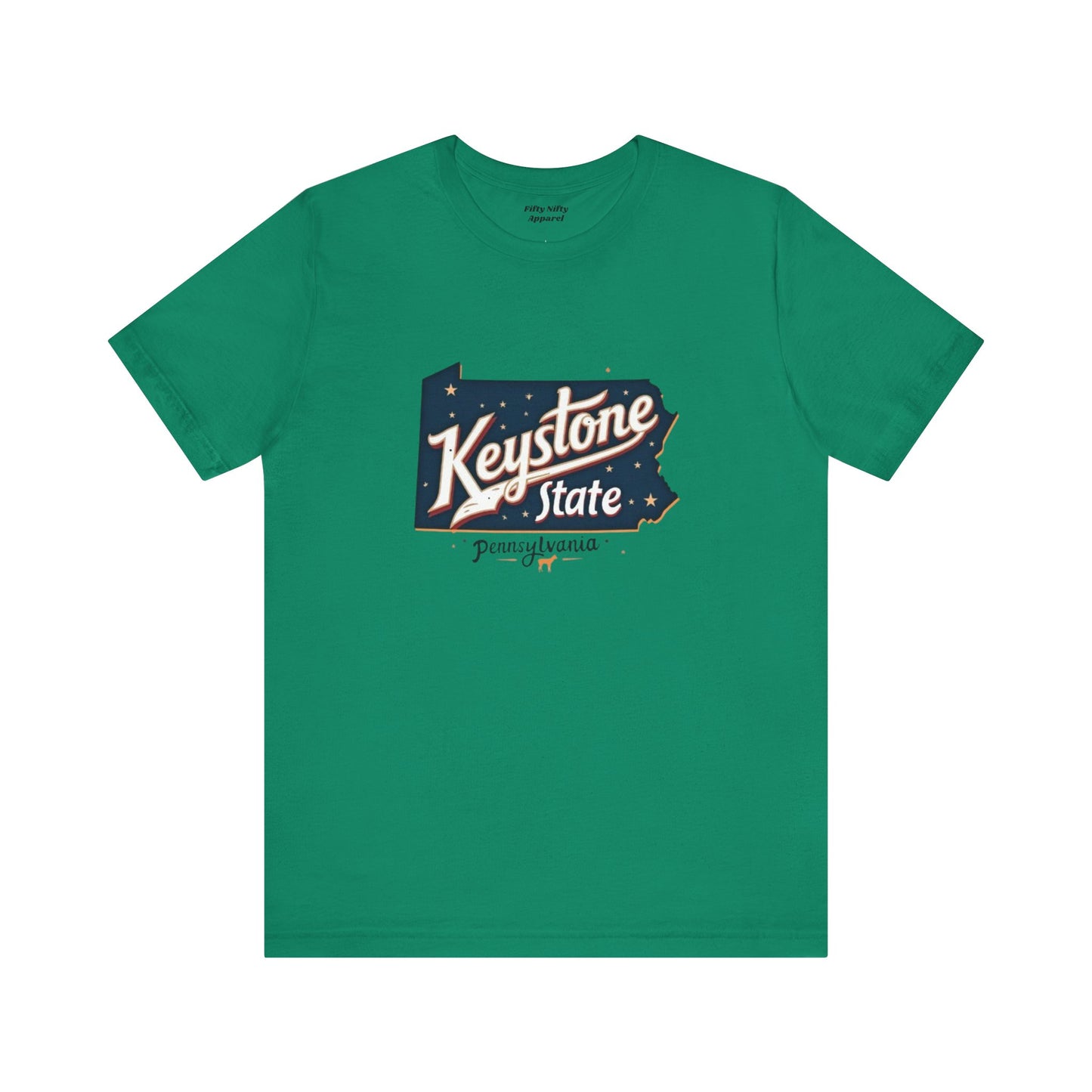 Keystone State Unisex Jersey Tee - Vintage Pennsylvania Design