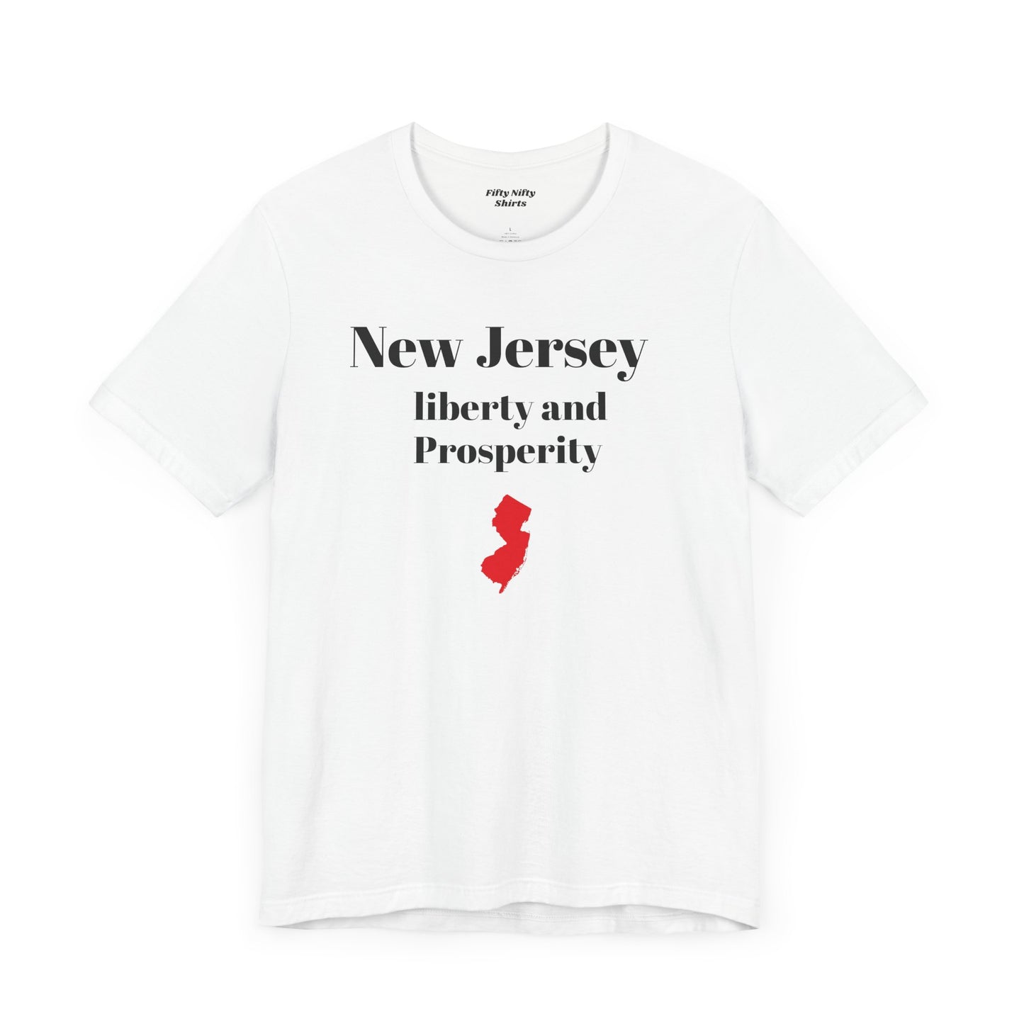 New Jersey Unisex Short Sleeve Tee