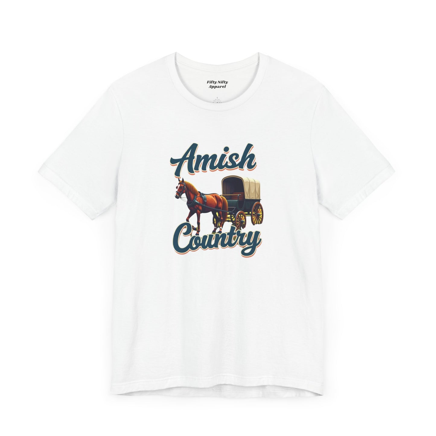 Amish Country Unisex Jersey Style T-Shirt