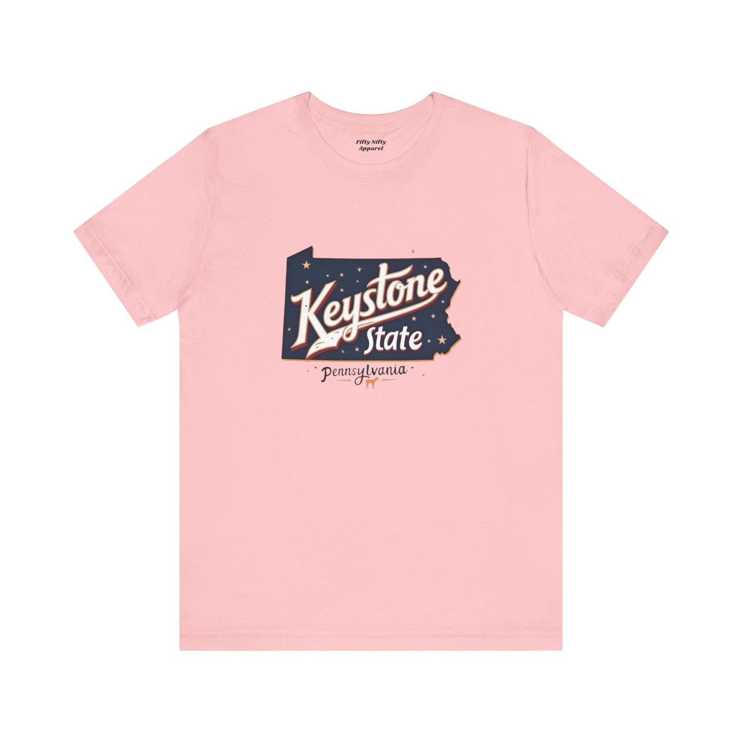 Keystone State Unisex Jersey Tee - Vintage Pennsylvania Design