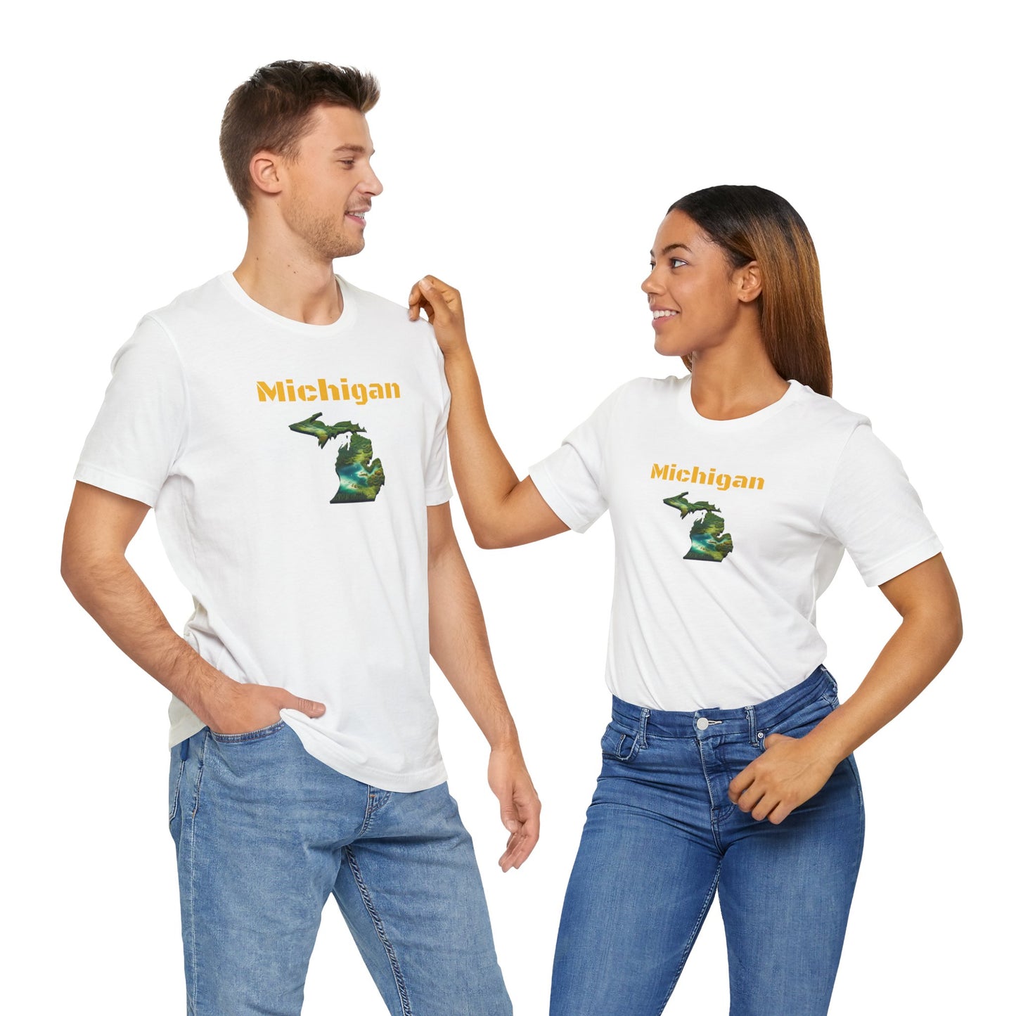Michigan Pride Unisex Short Sleeve Tee