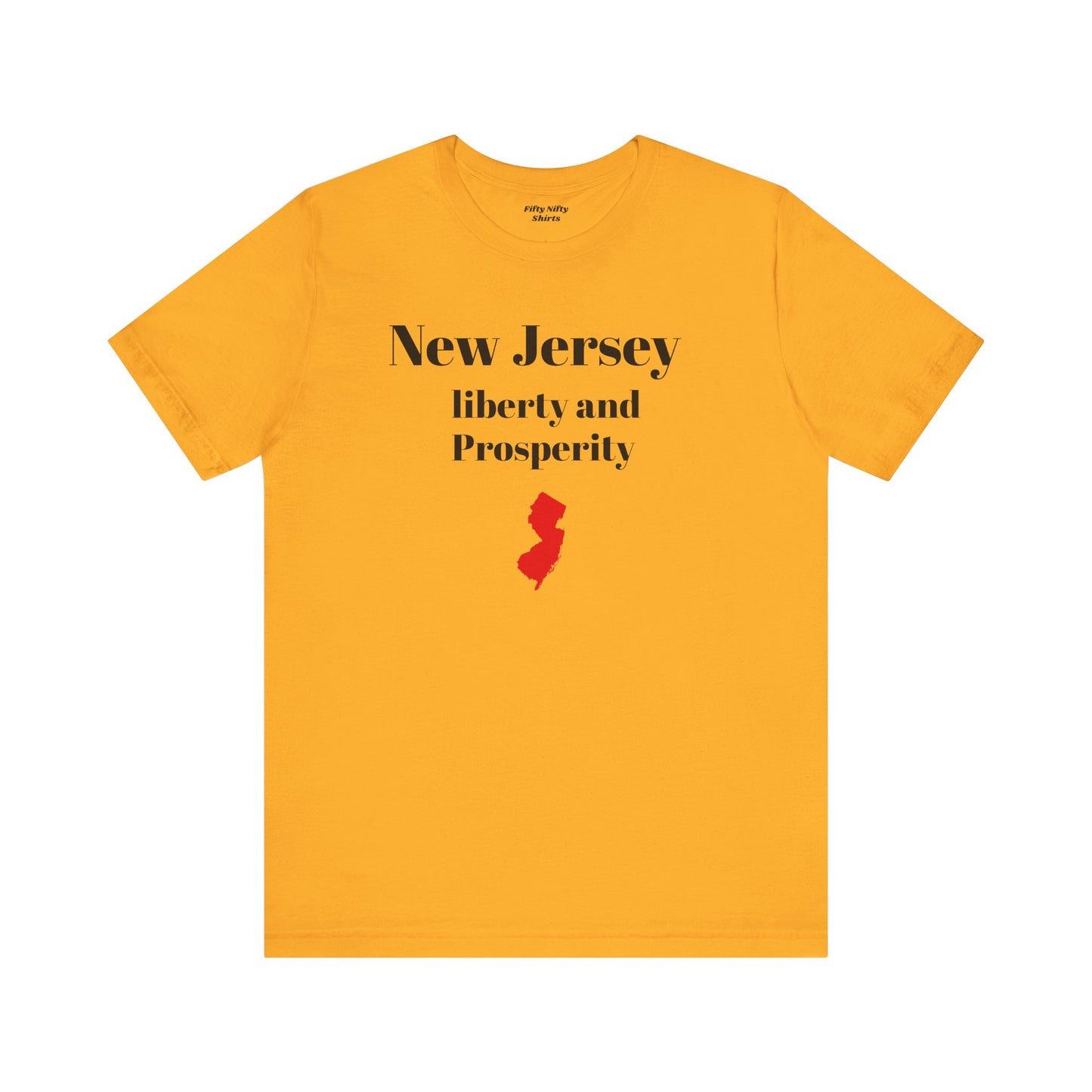 New Jersey Unisex Short Sleeve Tee
