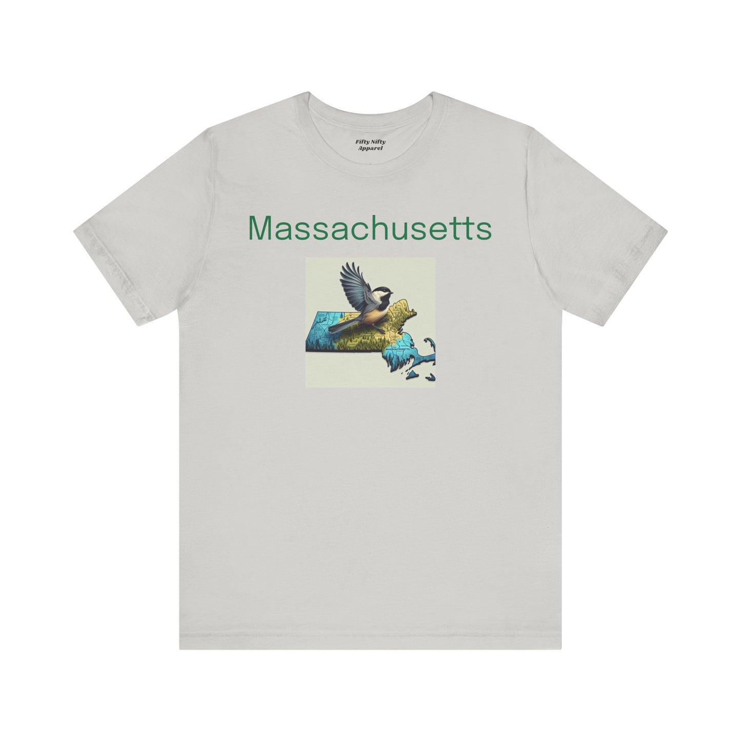 Massachusetts Unisex Jersey Tee - Perfect for State Pride