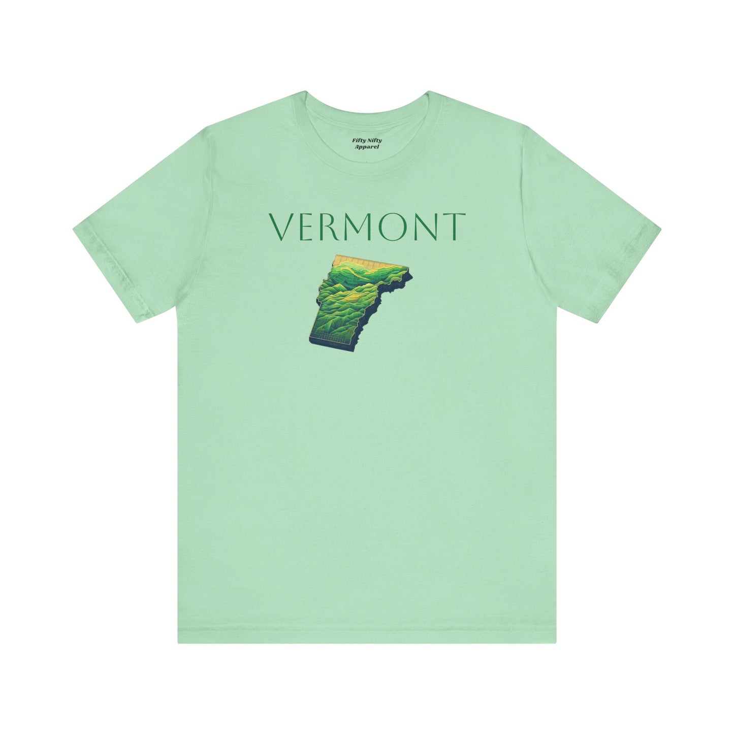 Vermont State Pride Jersey Tee