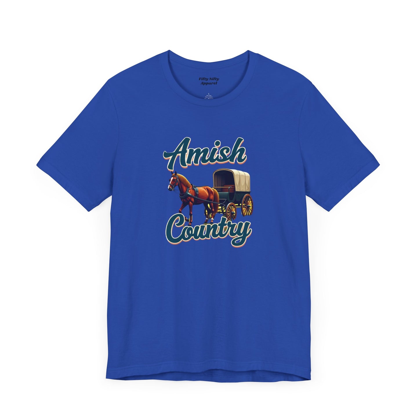 Amish Country Unisex Jersey Style T-Shirt