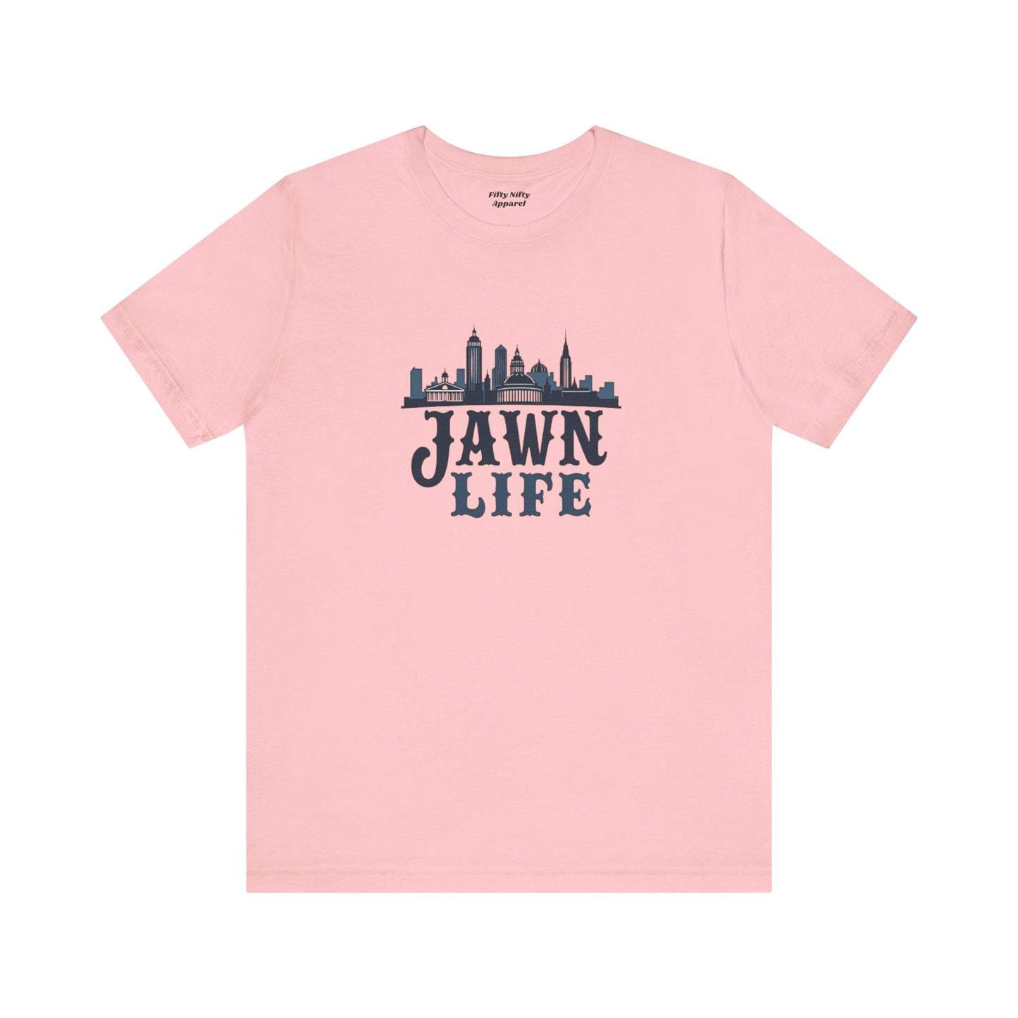 Jawn Life Unisex Jersey Tee - City Skyline Graphic Tee for Urban Style