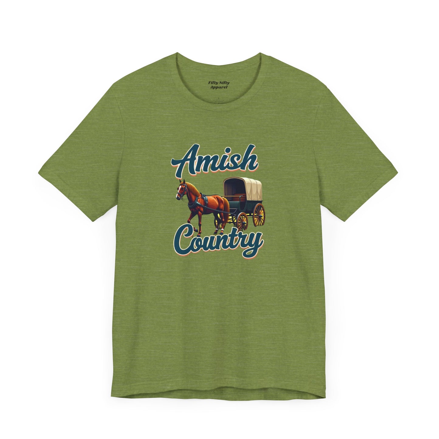 Amish Country Unisex Jersey Style T-Shirt