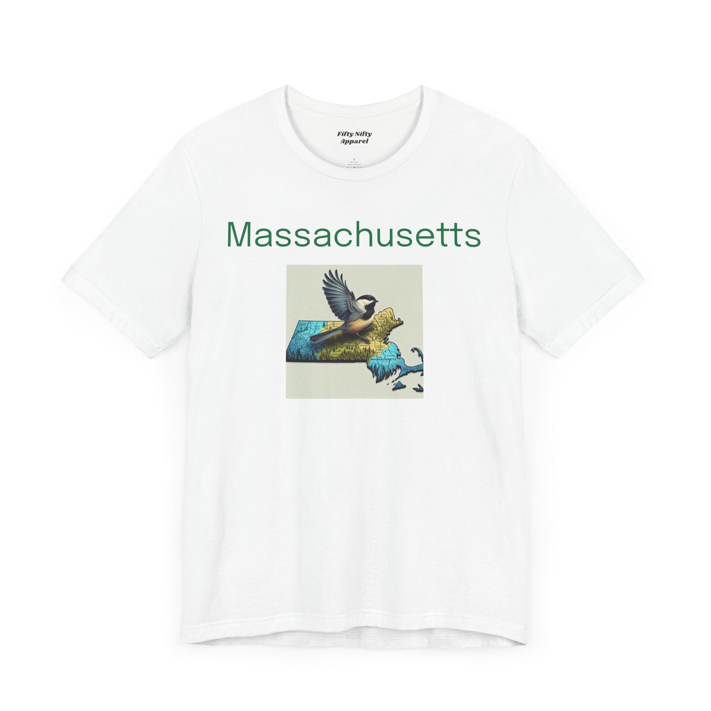 Massachusetts Unisex Jersey Tee - Perfect for State Pride
