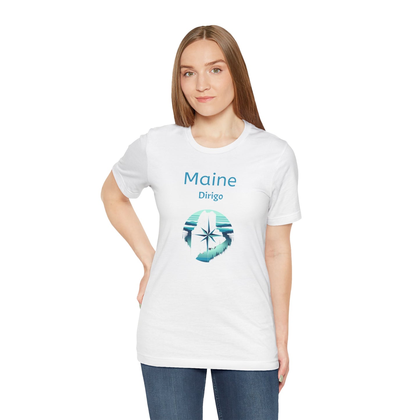 State of Maine Unisex Jersey Tee
