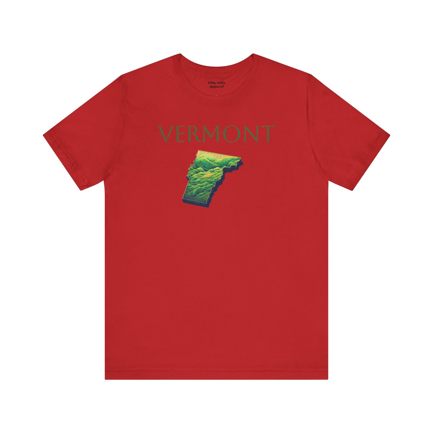 Vermont State Pride Jersey Tee