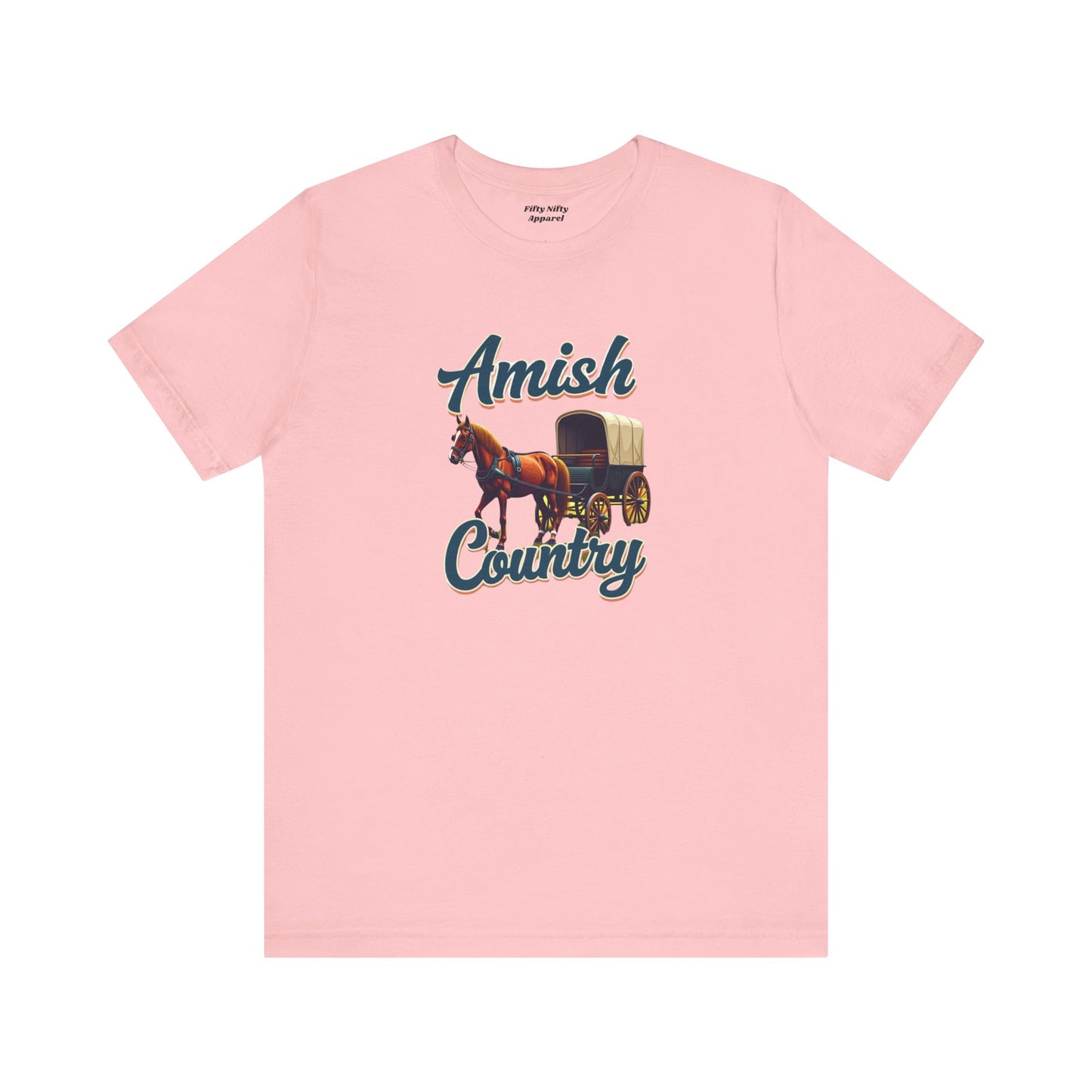 Amish Country Unisex Jersey Style T-Shirt