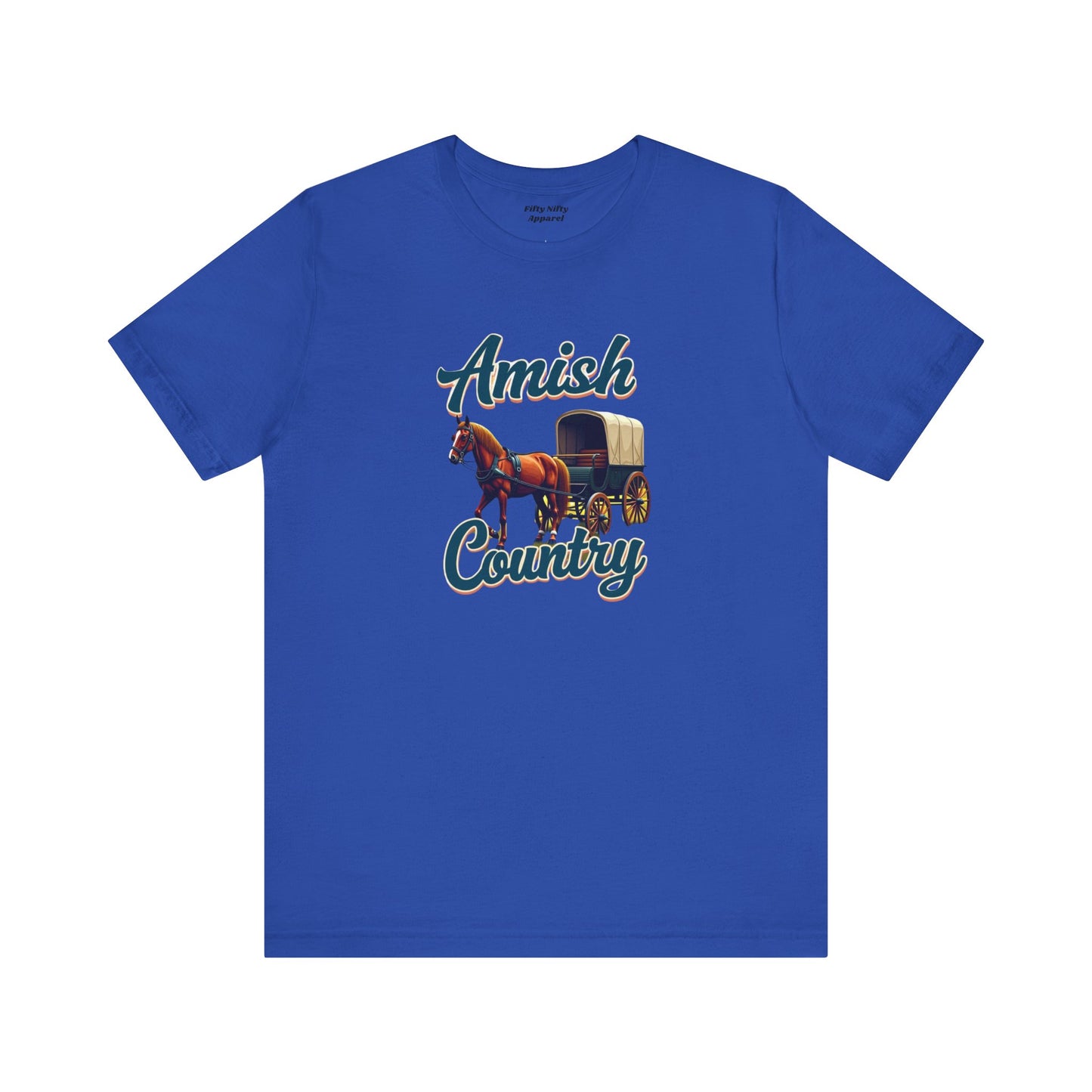 Amish Country Unisex Jersey Style T-Shirt