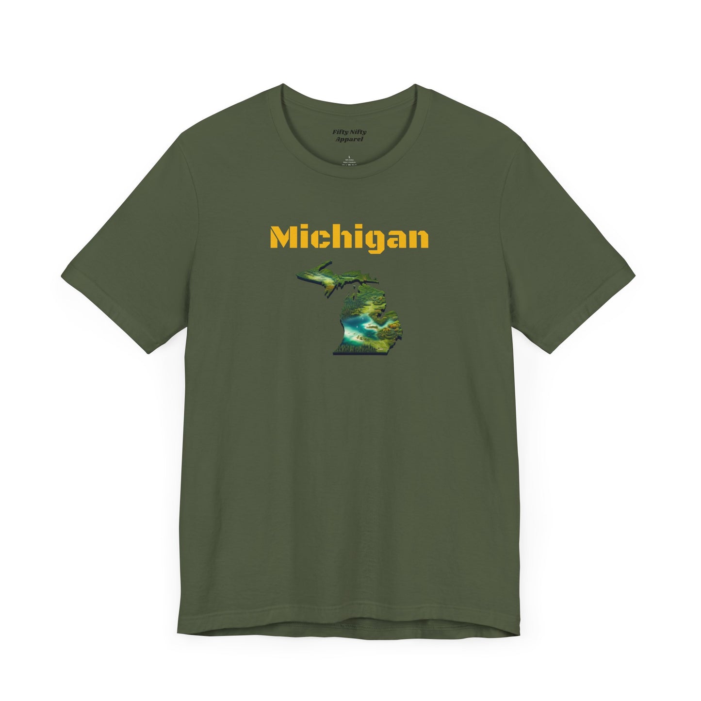 Michigan Pride Unisex Short Sleeve Tee