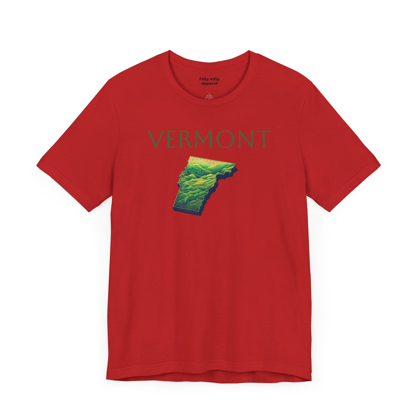 Vermont State Pride Jersey Tee