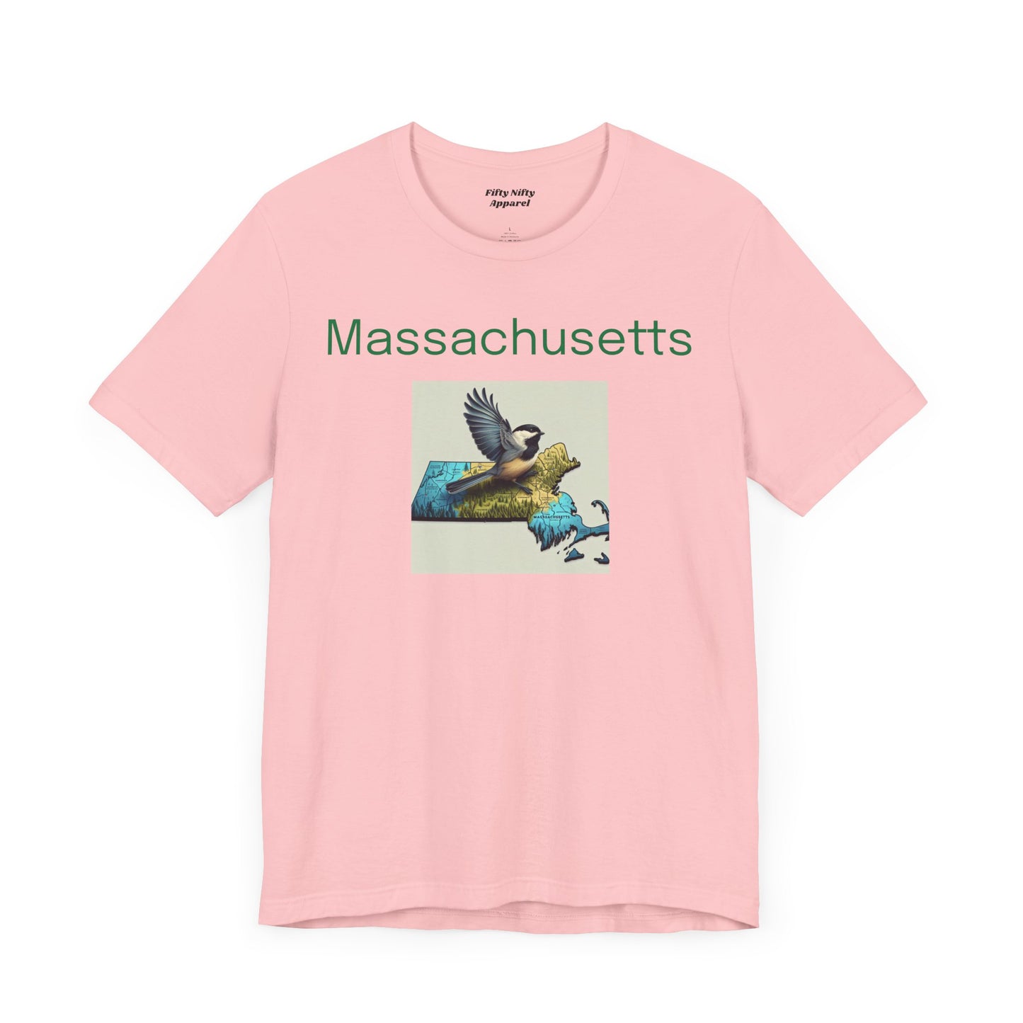 Massachusetts Unisex Jersey Tee - Perfect for State Pride