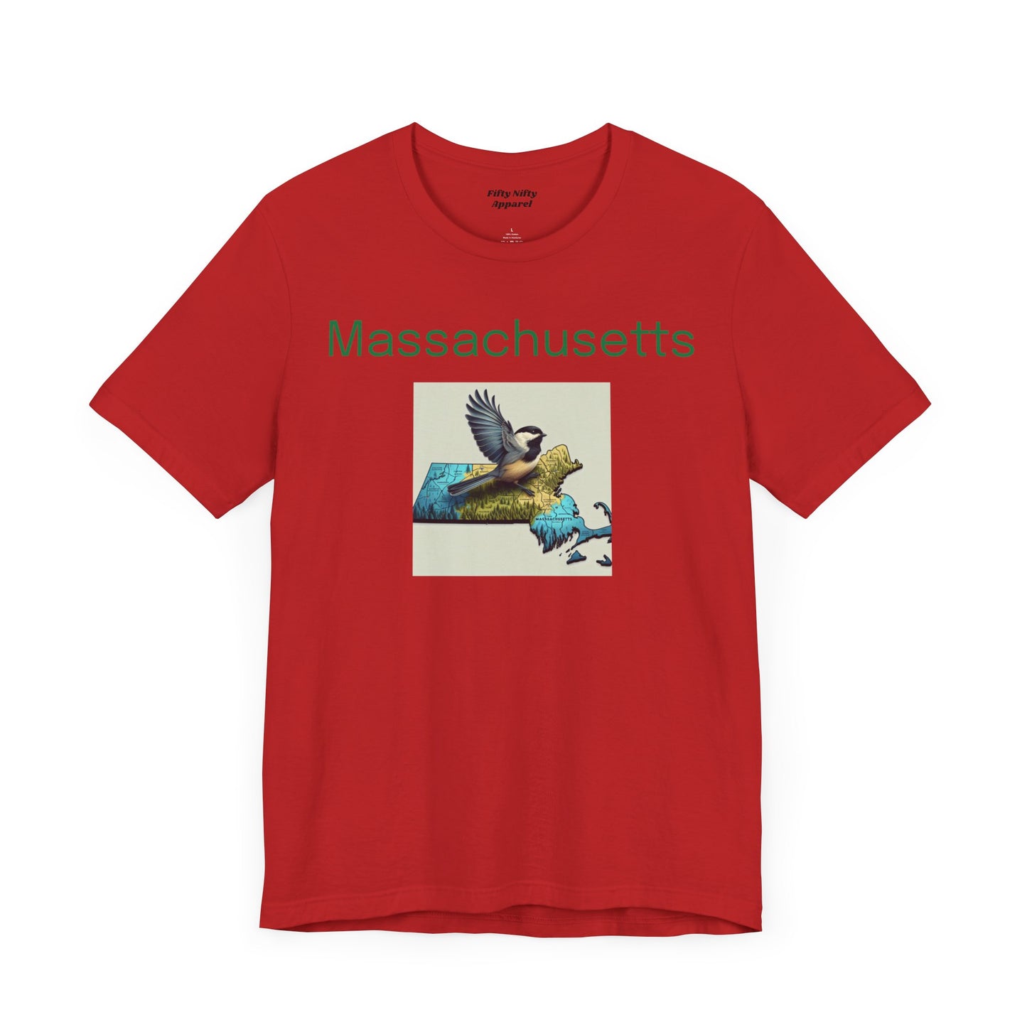 Massachusetts Unisex Jersey Tee - Perfect for State Pride