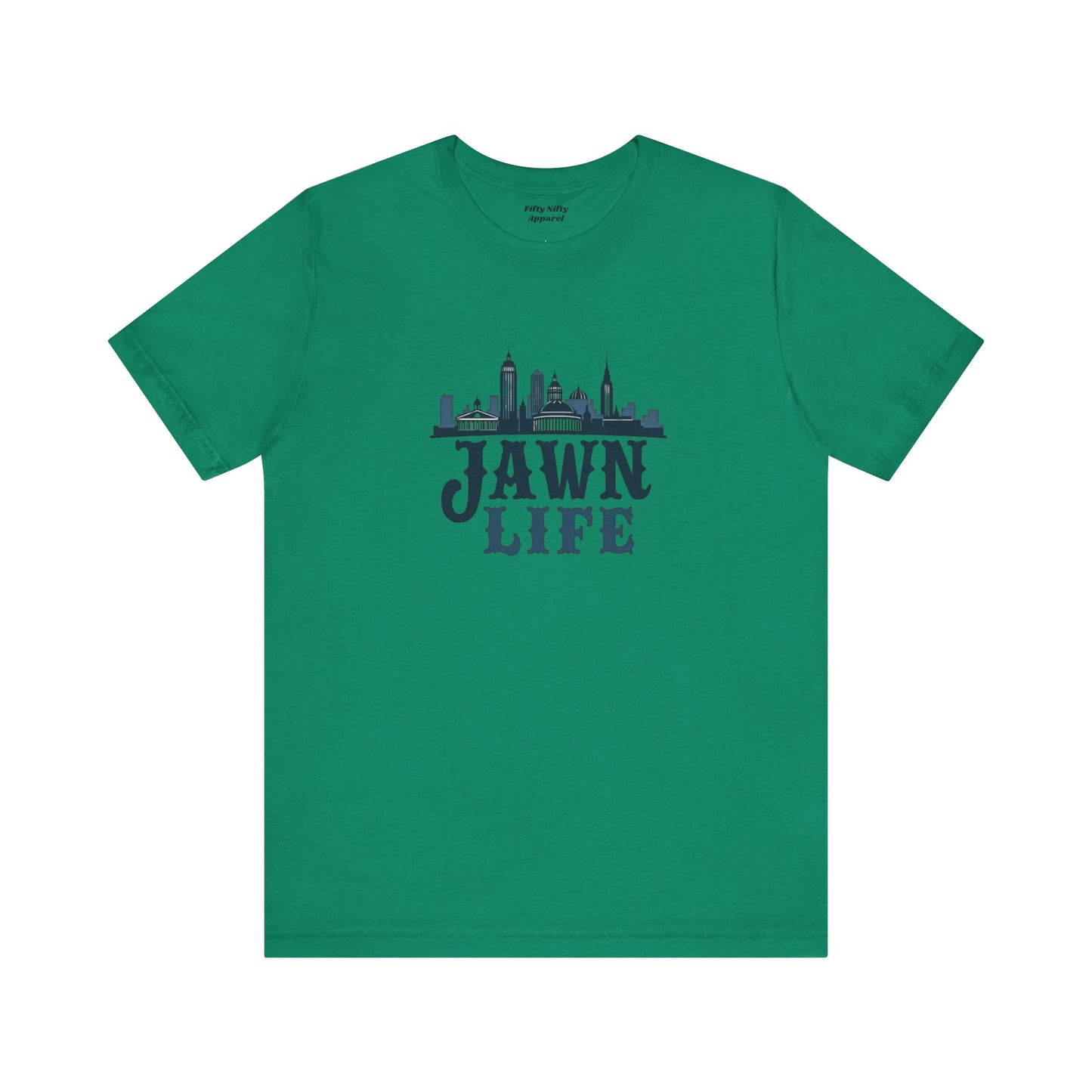 Jawn Life Unisex Jersey Tee - City Skyline Graphic Tee for Urban Style