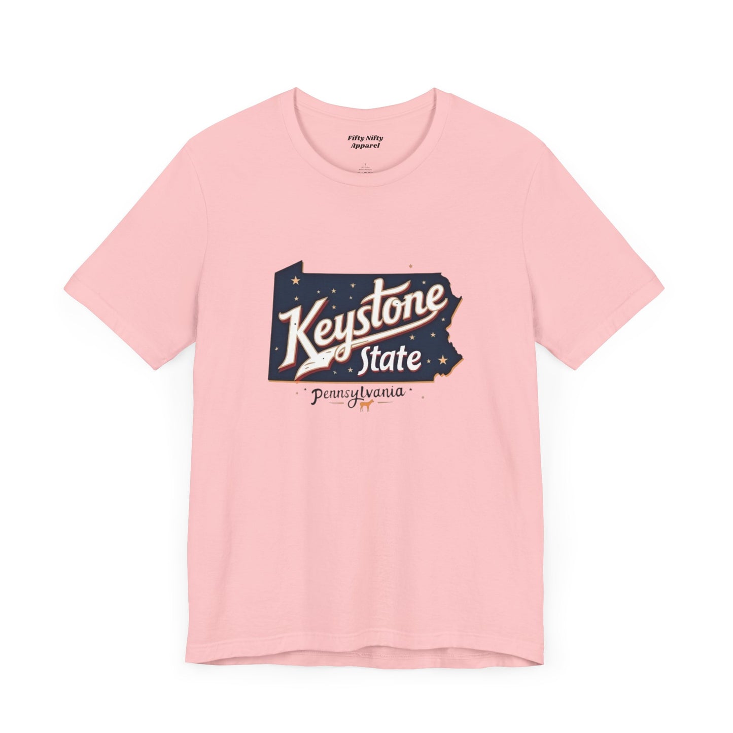 Keystone State Unisex Jersey Tee - Vintage Pennsylvania Design