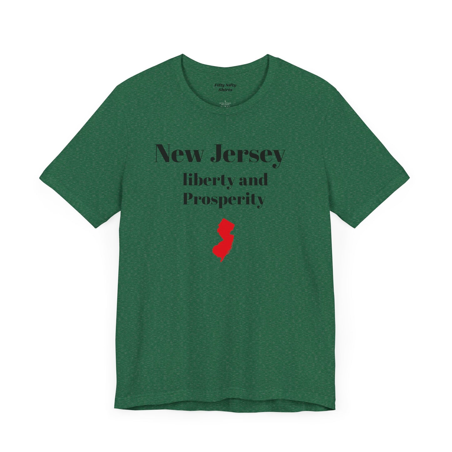 New Jersey Unisex Short Sleeve Tee