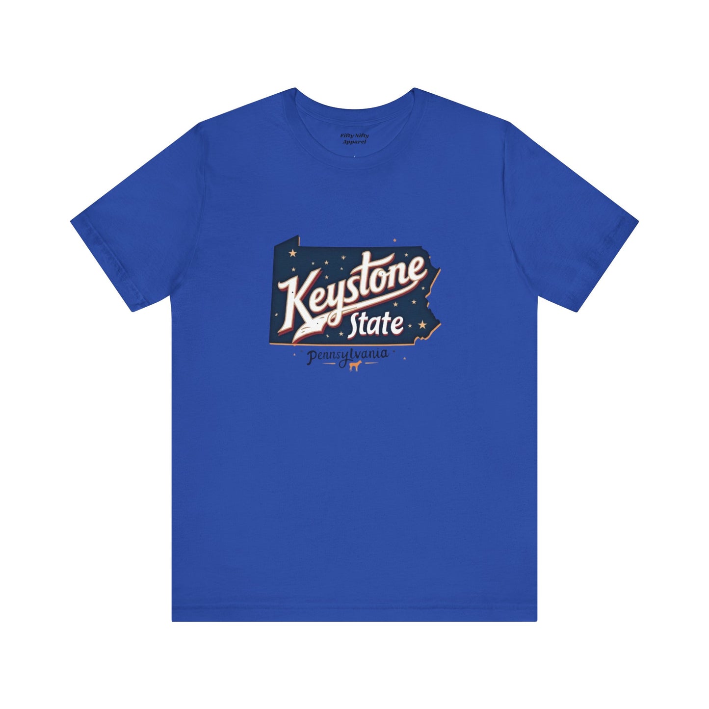 Keystone State Unisex Jersey Tee - Vintage Pennsylvania Design