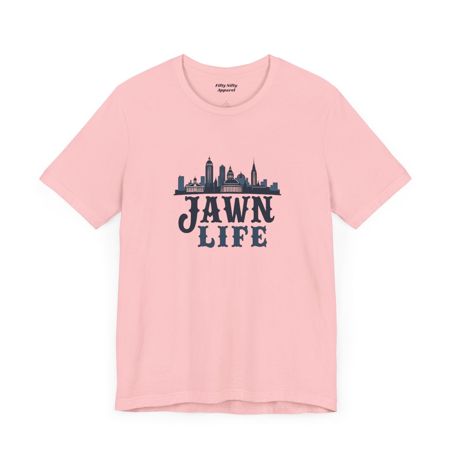 Jawn Life Unisex Jersey Tee - City Skyline Graphic Tee for Urban Style