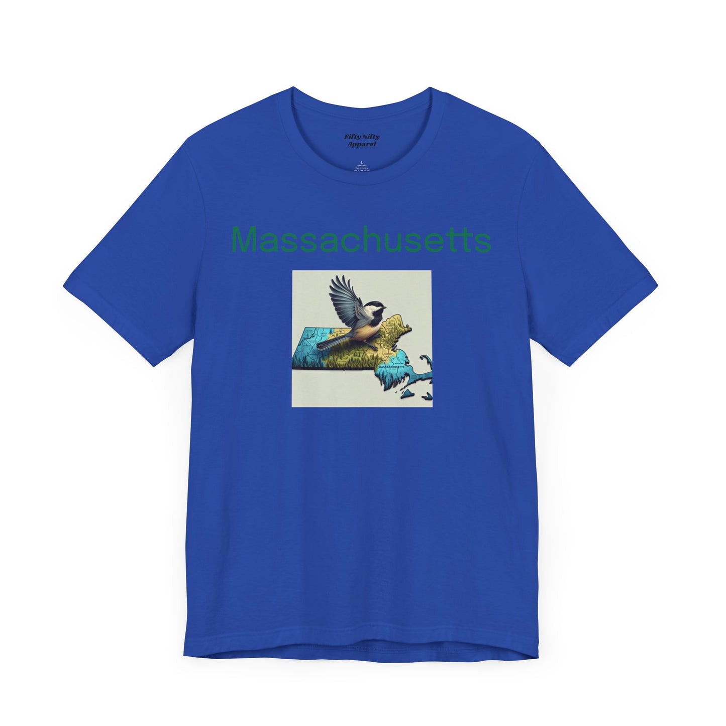Massachusetts Unisex Jersey Tee - Perfect for State Pride