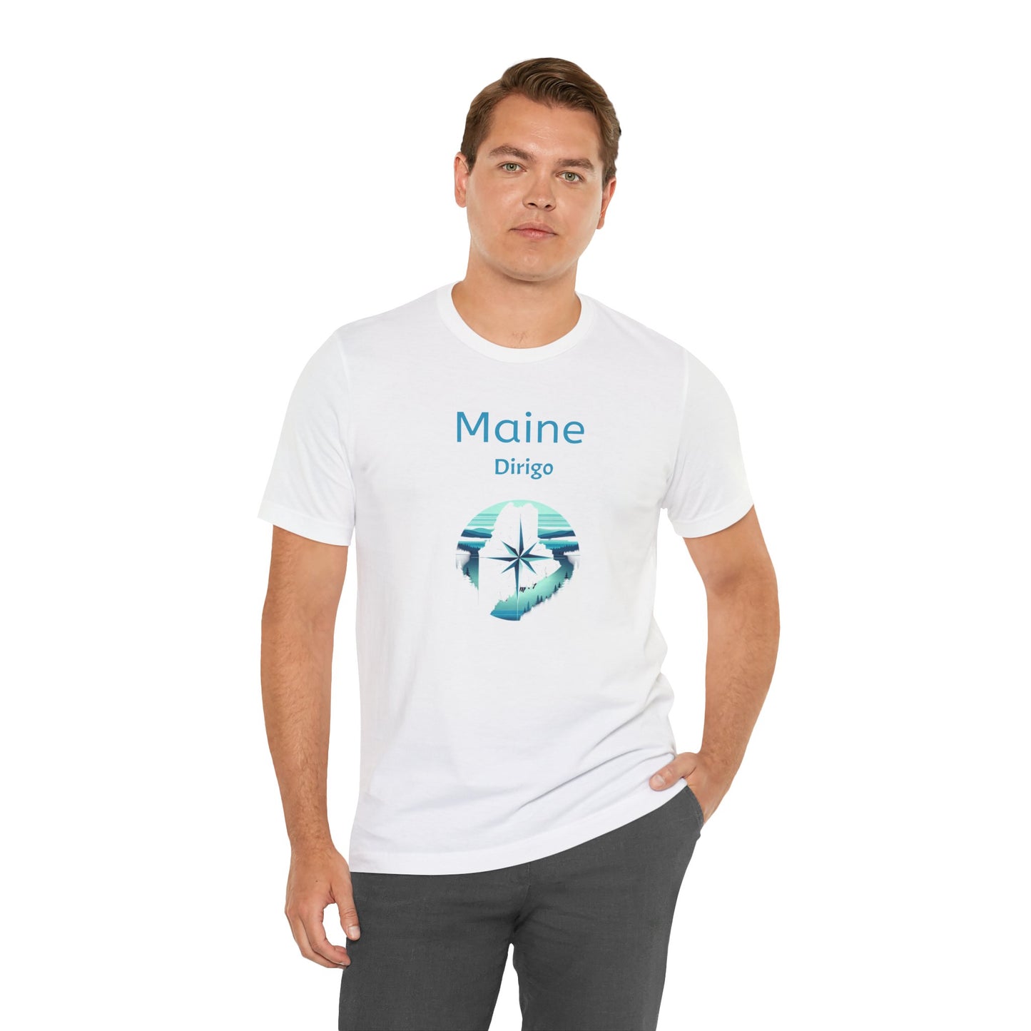 State of Maine Unisex Jersey Tee