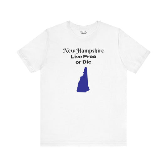 New Hampshire Unisex Jersey Short Sleeve Tee
