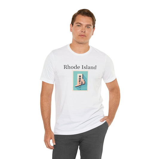 Rhode Island Unisex Jersey Short Sleeve Tee