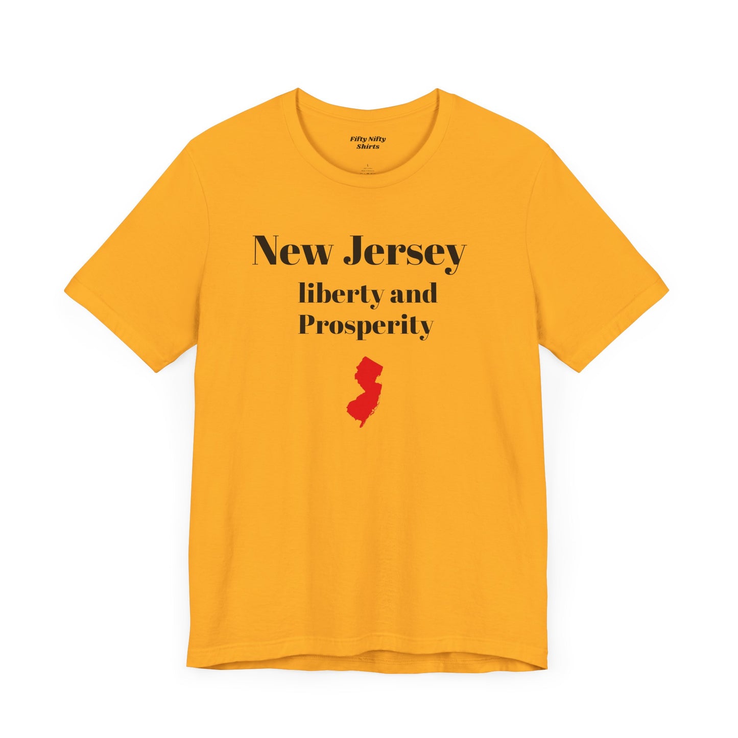New Jersey Unisex Short Sleeve Tee