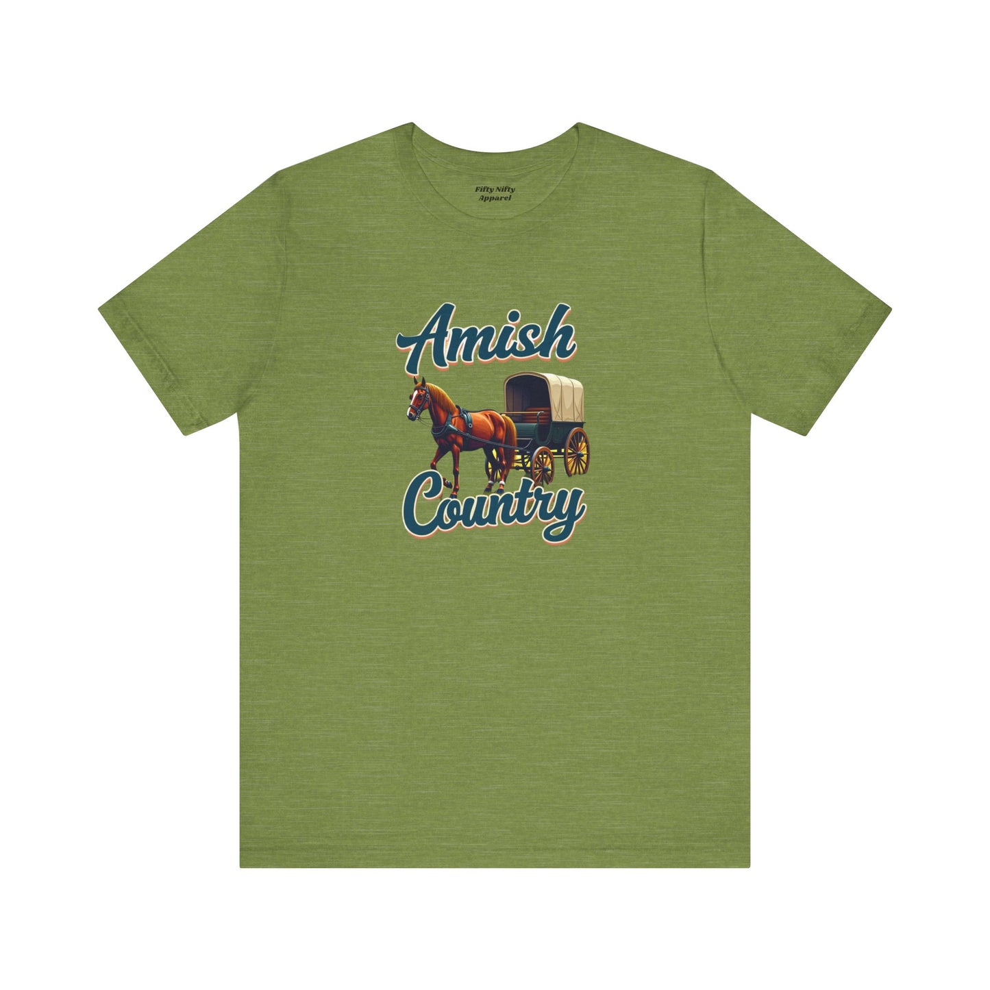 Amish Country Unisex Jersey Style T-Shirt