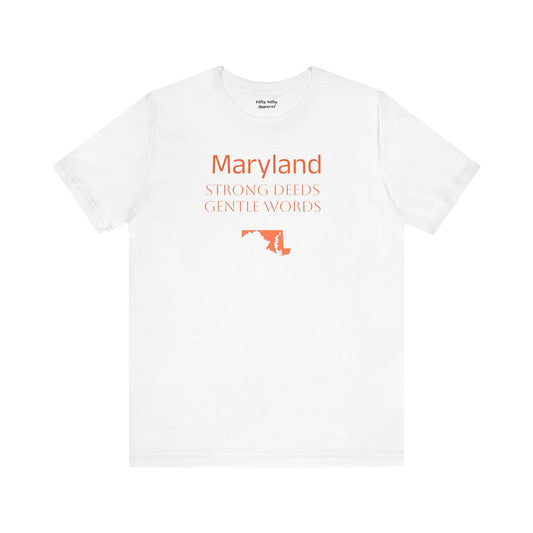 Maryland Pride Unisex Jersey Tee