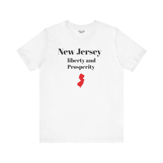 New Jersey Unisex Short Sleeve Tee
